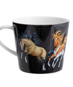 Alternative view of Lena Furberg Mugg 2024 Hästar Svart