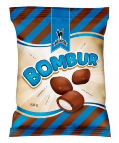 Vaniljkola täckt med mjölkchoklad