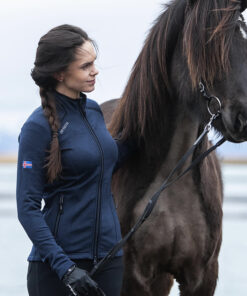 Sportig tröja med dragkedja
