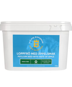 Hela loppfrön med äppelsmak.
