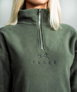 Alternative view of Fager Molly Half-Zip Fleece Grön